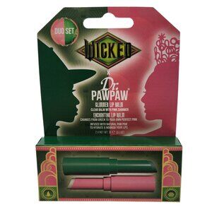 Wicked Dr. PawPaw Glimmer Lip Balm & Enchanting Lip Balm Set of 2 NIB